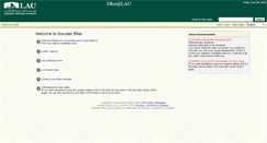 Desktop Screenshot of ereserve.lau.edu.lb